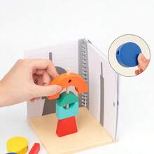 3D Spatial Construction Building Blocks, Logic Thinking Training Educational Toy, Early Learning Math Matching Game For Kids - Multicolor - View 6