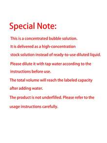 500ml/1000ml Concentrated Bubble Solution Refill, Can Make Over 1000ml Bubble Liquid, Suitable For Bubble Guns, Bubble Machines, Bubble Slime, Bubble Toys - Multicolor - View 11