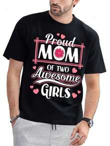 Dam-T-shirts - Svart - Visa 1