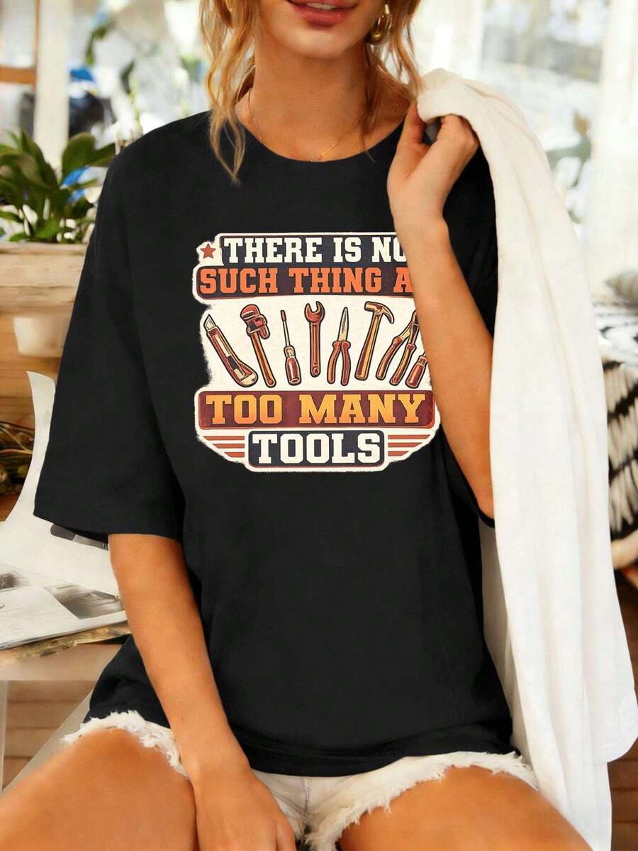 Women T-Shirts - Black - View 1