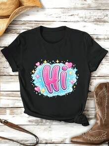 Women T-Shirts - Black - View 2