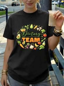Women T-Shirts - Black - View 1