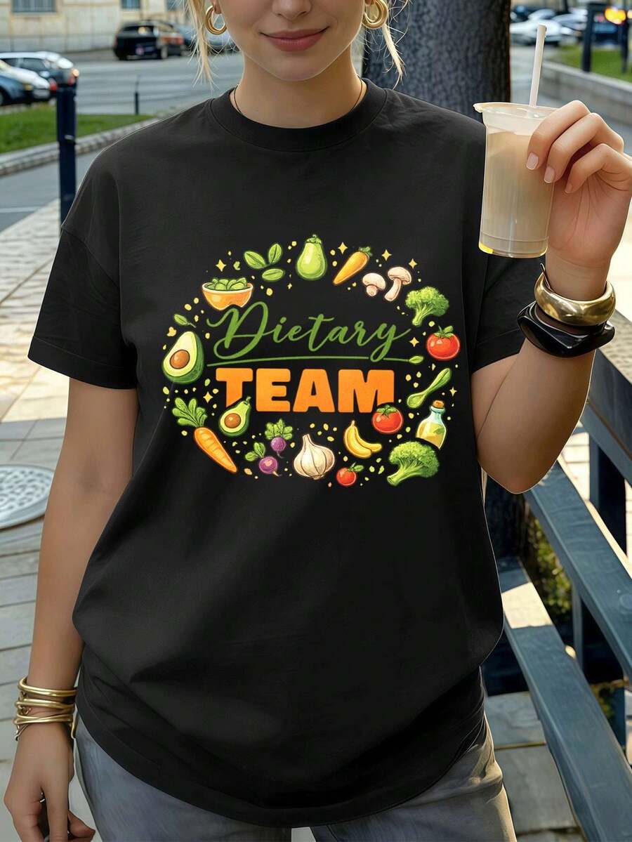 Women T-Shirts - Black - View 1