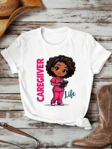 Women T-Shirts - White - View 2