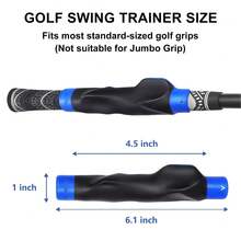 Golf Grip Trainer, Corrects Swing And Grip Posture, Golf Grip Training Aid, Corrects Hand Position And Grip Method, Helps You Master The Correct Grip Posture, Golf Gift. - Blue - View 5