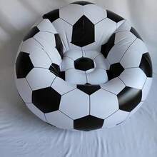 Ghế sofa thư giãn bơm hơi chống thấm nước một chỗ ngồi hình quả bóng đá/bóng rổ, ghế nằm ngoài trời gấp gọn di động dành cho chơi game và thư giãn. - Nhiều màu - Xem 10