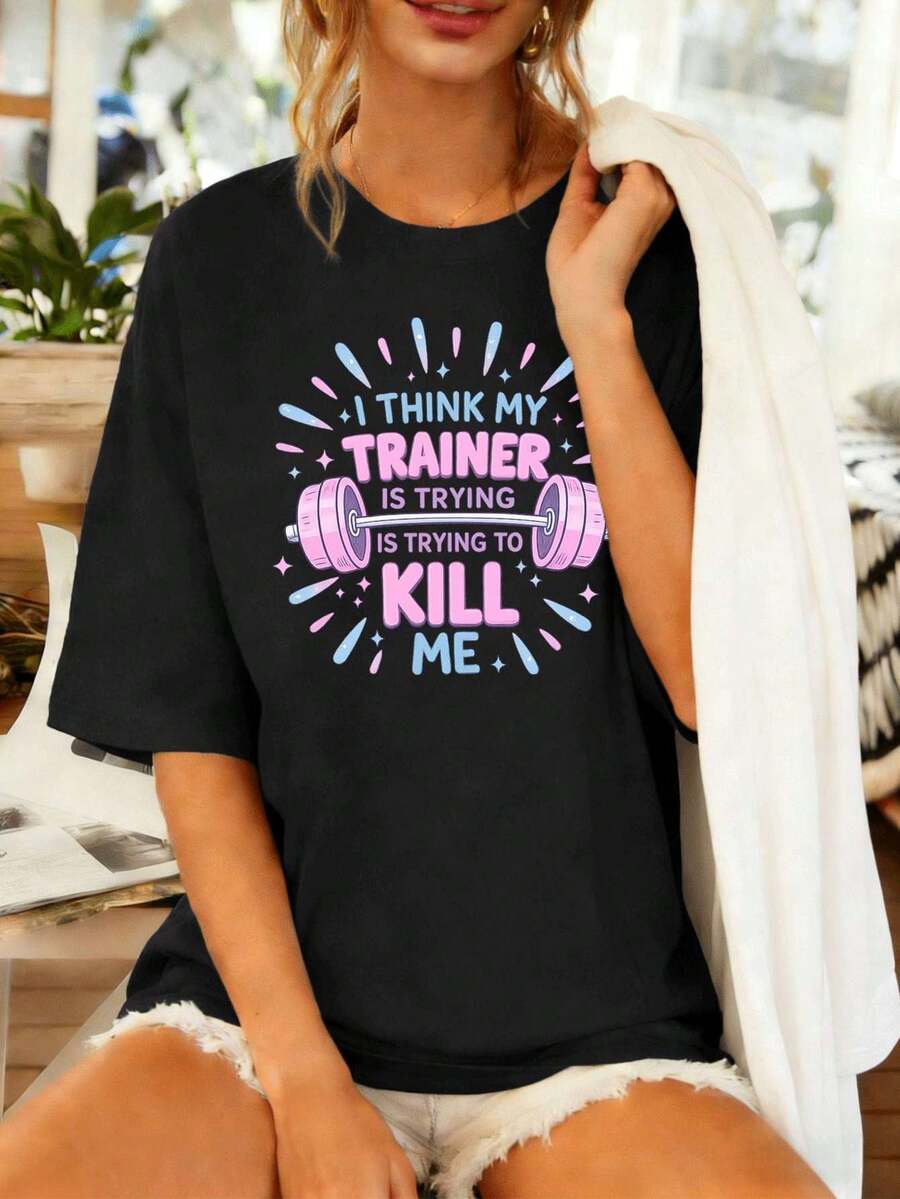 Women T-Shirts - Black - View 1