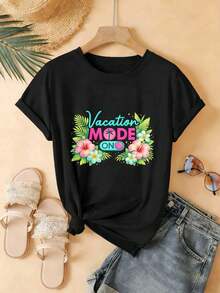 Women T-Shirts - Black - View 2