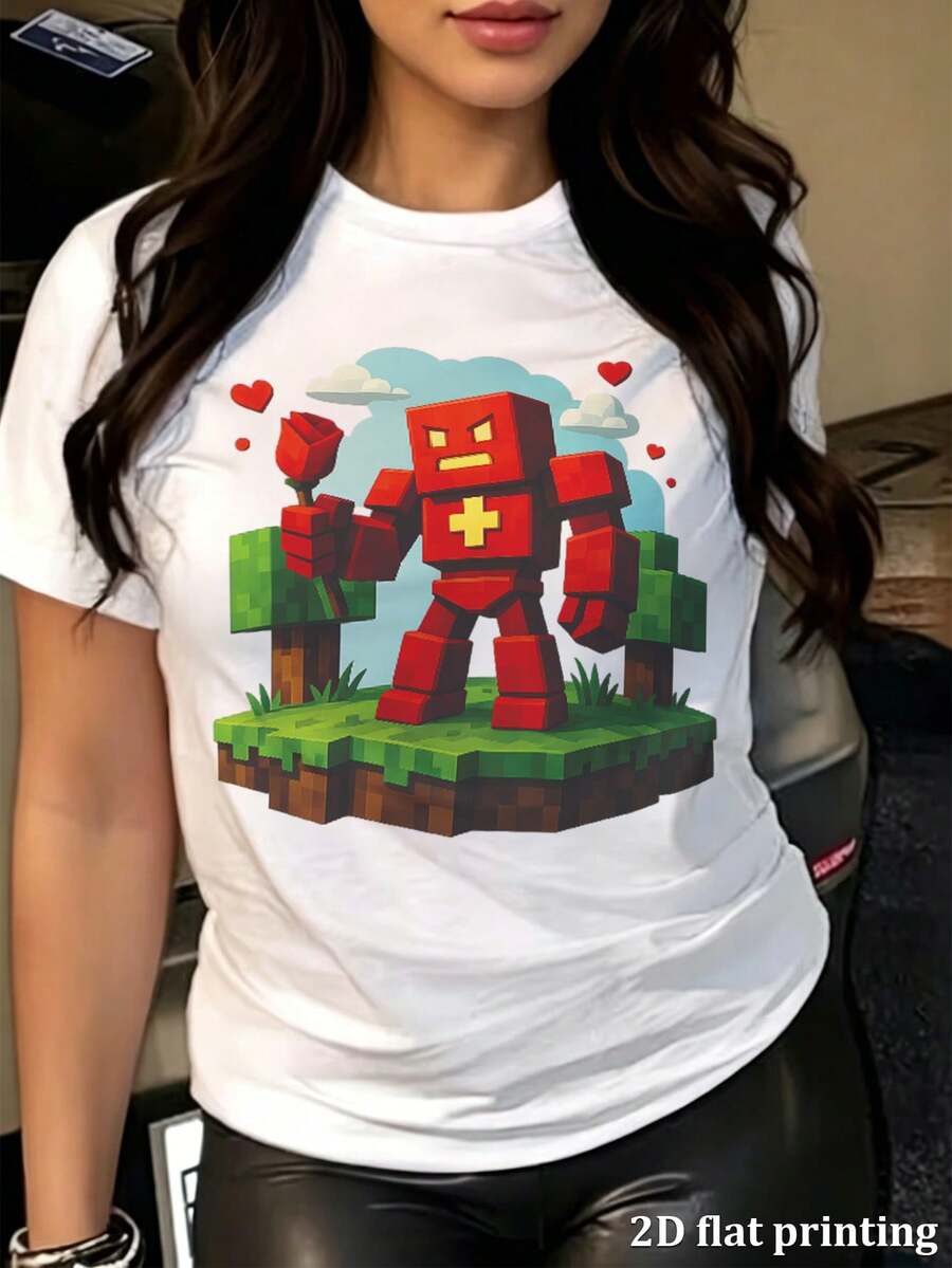 Women T-Shirts - White - View 1