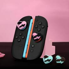 Silicone Joystick Cap Protective Cover For Nintendo Switch 2, Heart-Shaped Joystick Button Protector - View 3