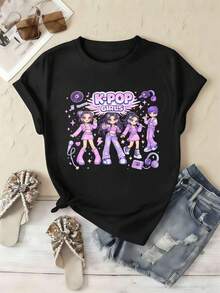 Women T-Shirts - Black - View 2