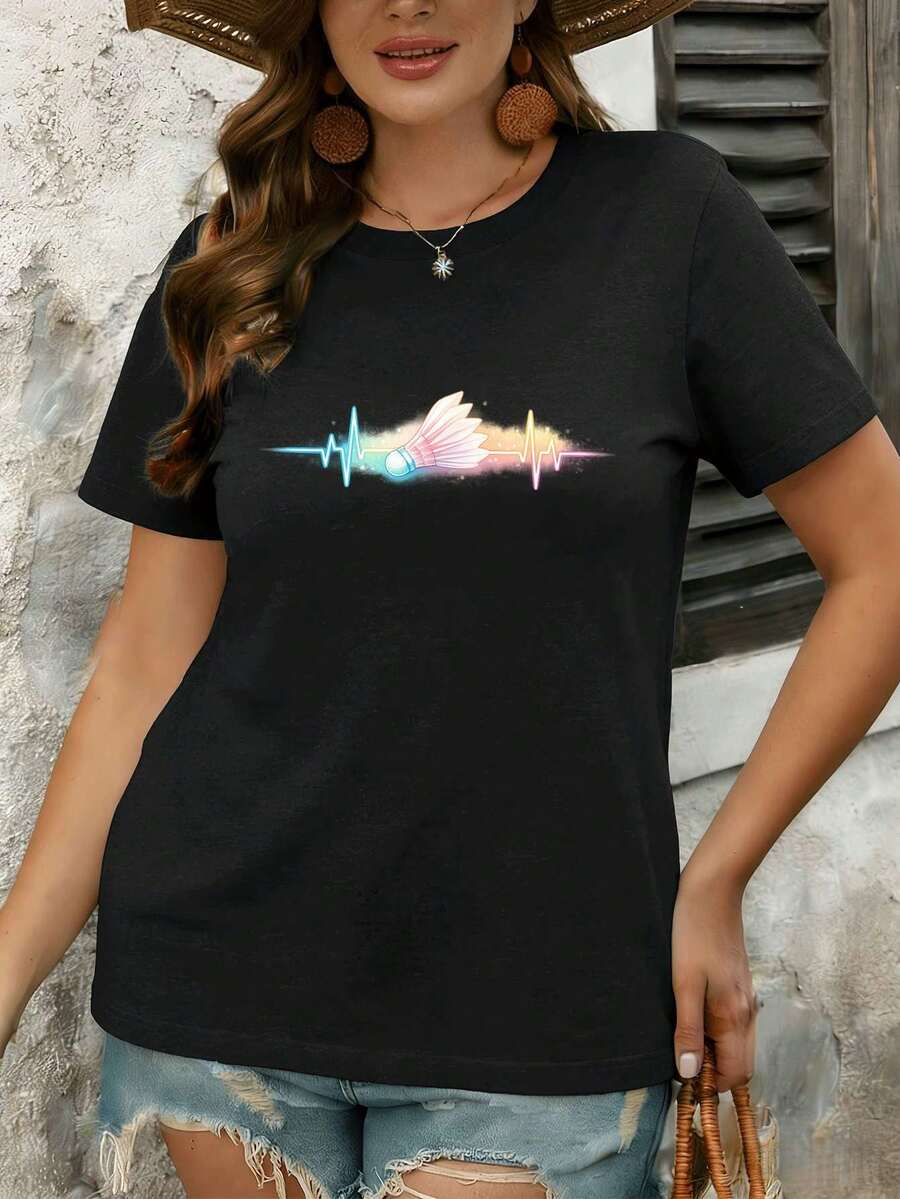 Women T-Shirts - Black - View 1