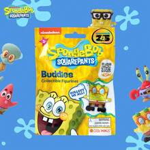 SpongeBob SquarePants 1pc Official Authorized SpongeBob Blind Bag Random Mini Character Cartoon Desktop Decor Gift - Multicolor - View 3