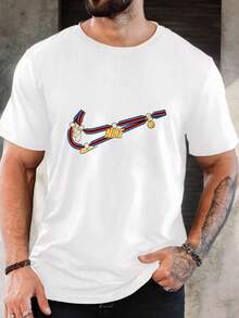 Men T-Shirts - White - View 1