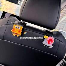 SpongeBob SquarePants 1个,方裤,可爱挂钩,创意汽车挂钩,趣味卡通汽车挂钩,可爱卡通人物,方裤及其他角色设计,个性化礼物(款式随机) - Style A - 查看 10