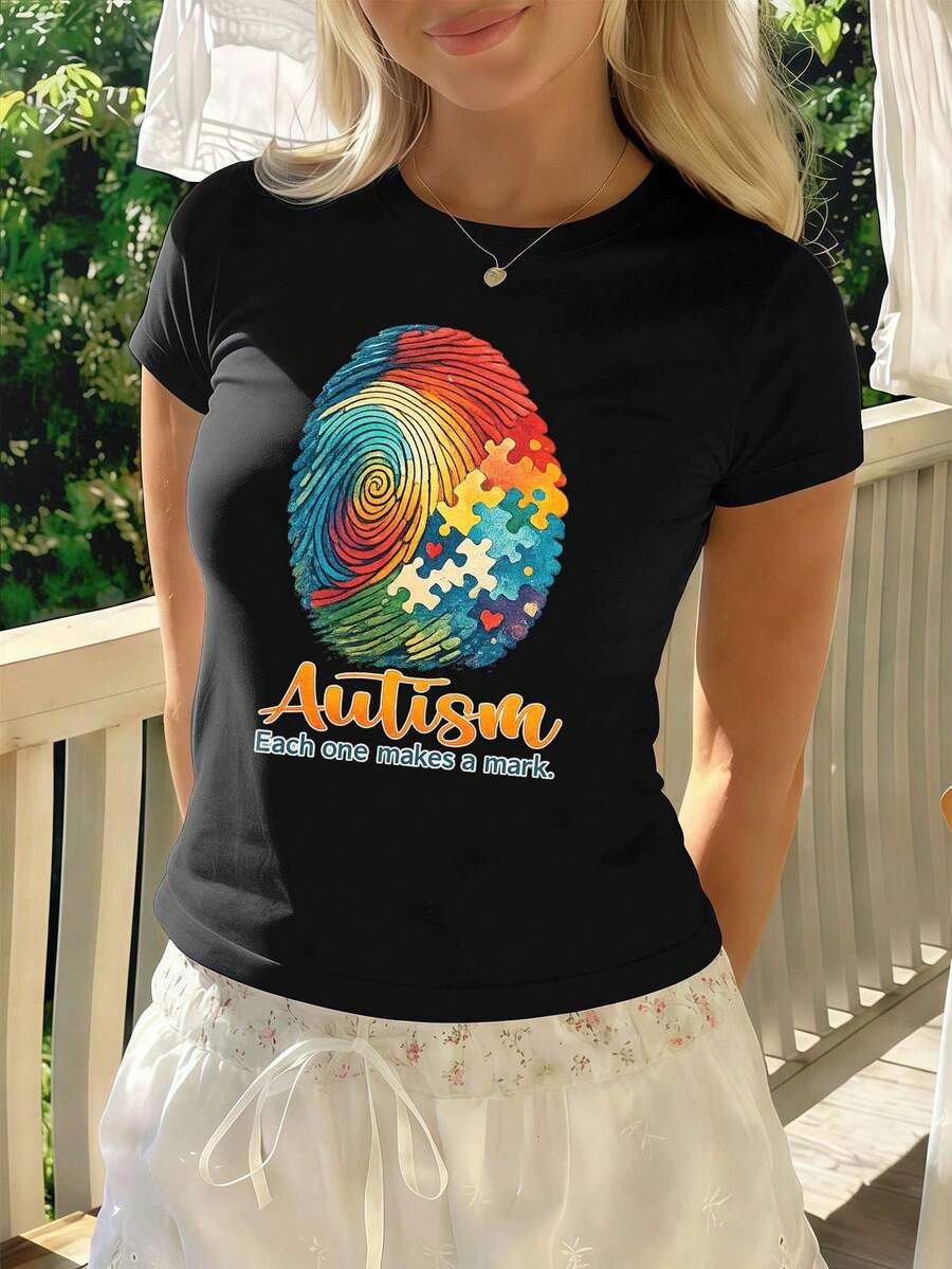 Women T-Shirts - Black - View 1