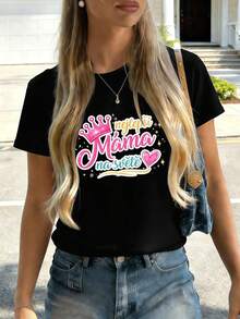 Women T-Shirts - Black - View 2