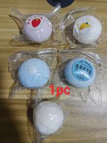 Ultra-Large Fluid Cheese Ball Stress-Relief Giant Fluid Ball Daifuku Squeeze Toy Large Slow-Rebound Stress-Relief Toy Paste-Like Surprise Birthday Easter Travel Perfect Classroom Toy Mini Filled Christmas Stationery Stress Ball - Halloween Gift - Multicolor - View 8