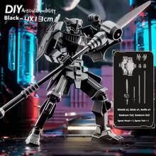 2026 New Lucky 13 Jointed Movable Armor Transformation Model, Assembly Toy 3D Decorative Figurine, DIY Jointed Action Figure, Handmade Boys Gift, Christmas Gift, Birthday Gift, Holiday Gift - Multicolor - View 8