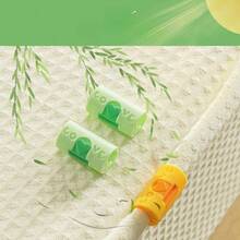 1 pièce/4 pièces Attache de drap de lit en forme de donut, nouveau support de drap-housse sans aiguille, pince antidérapante pour drap de lit, pince de literie invisible convenant pour la maison et la chambre à coucher - Pince à drap en forme de donut - Voir 2