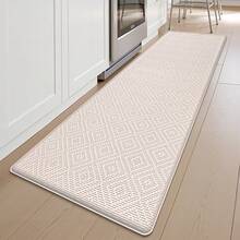 Anti Fatigue Kitchen Mat, Cushioned Kitchen Rugs Non Slip, Waterproof Comfort Standing Kitchen Floor Mat 1PC/2PCS - Apricot - View 4