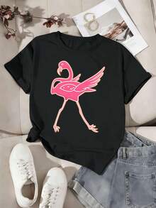 Women T-Shirts - Black - View 2