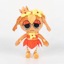 1PC Dandy's World Sun Plush Toy, Cute Orange Princess Stuffed Doll Soft Plushies For Kids Fans Birthday Gift - Màu vàng - Xem 3