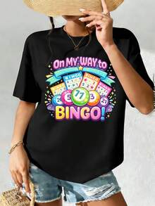 Women T-Shirts - Black - View 2
