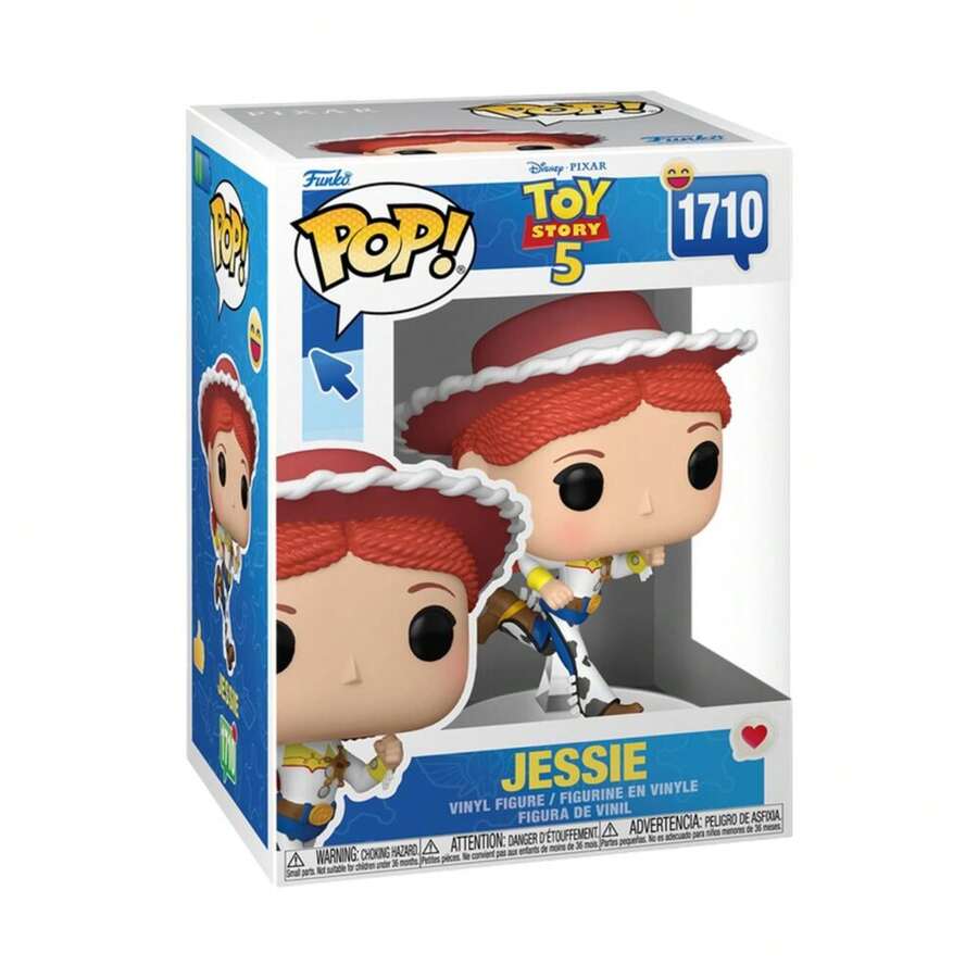 Funko POP Disney Pixar Toy Story 5 Jessie N.1710 Figura Collezionabile in Vinile 9cm Prodotto Ufficiale - Opzione 1 - Visualizzare 1