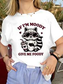 Dam-T-shirts - Vitt - Visa 1