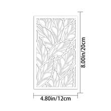 1PC Foliage DIY Layering Stencils Painting Scrapbook Coloring Embossing Album Decorative Leaves Template - Leaf - View 9