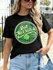 Women T-Shirts - Black - View 1
