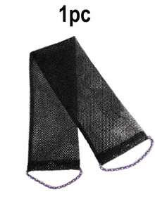 1-5pcs Set African Mesh Exfoliating Bath Towel, Double-Sided Soft & Rough Exfoliation, Effective Body Scrubber, Bathroom Back Scrubber, Quality Mesh Material, Convenient Strap Design, Bath Flower Towel, Moisturizing Skin, Suitable For Daily Use - Style a - View 31