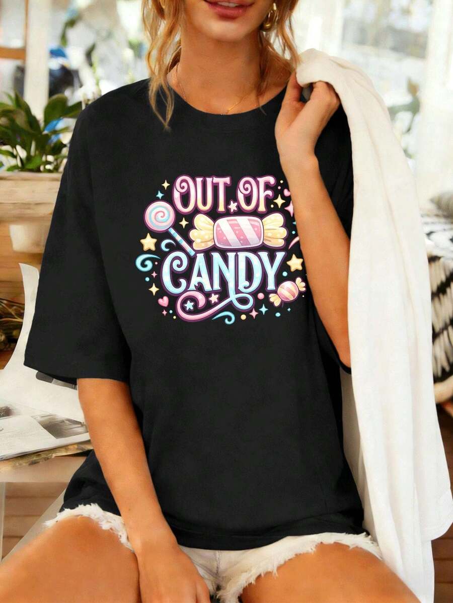 Women T-Shirts - Black - View 1
