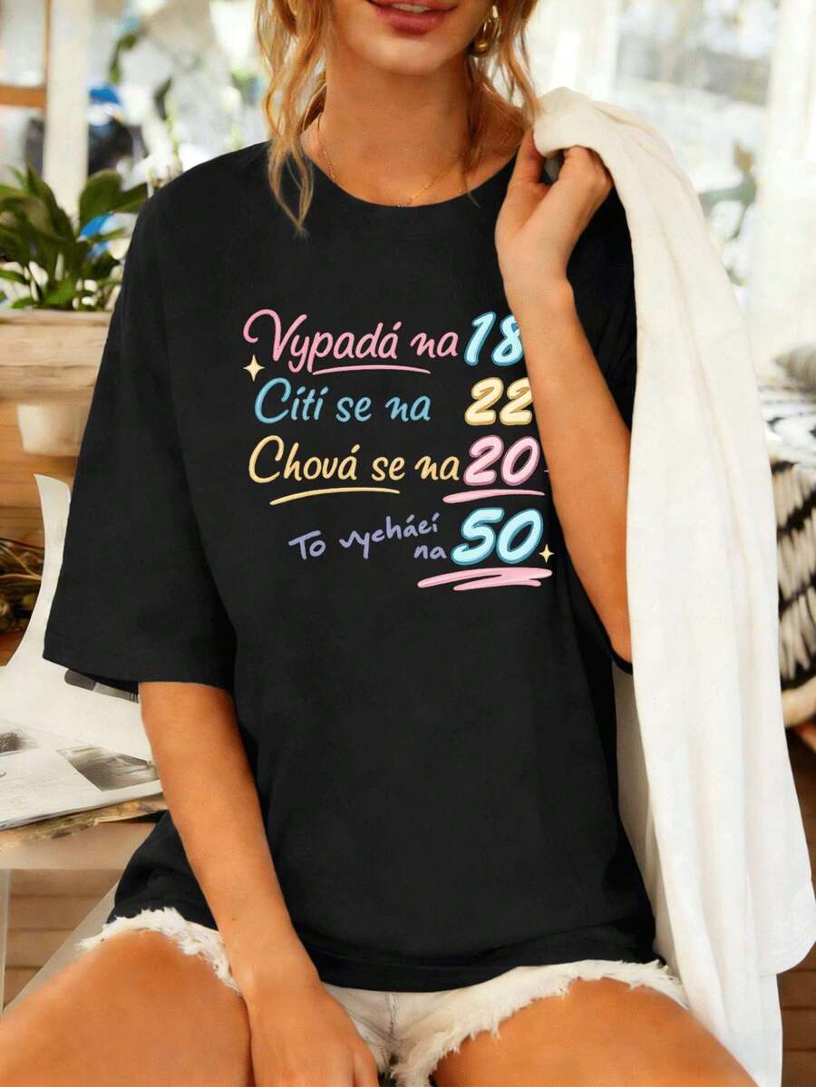 Women T-Shirts - Black - View 1