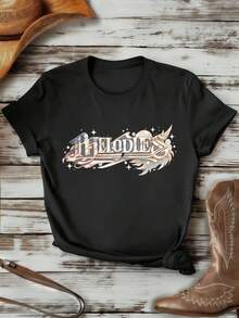 Women T-Shirts - Black - View 1