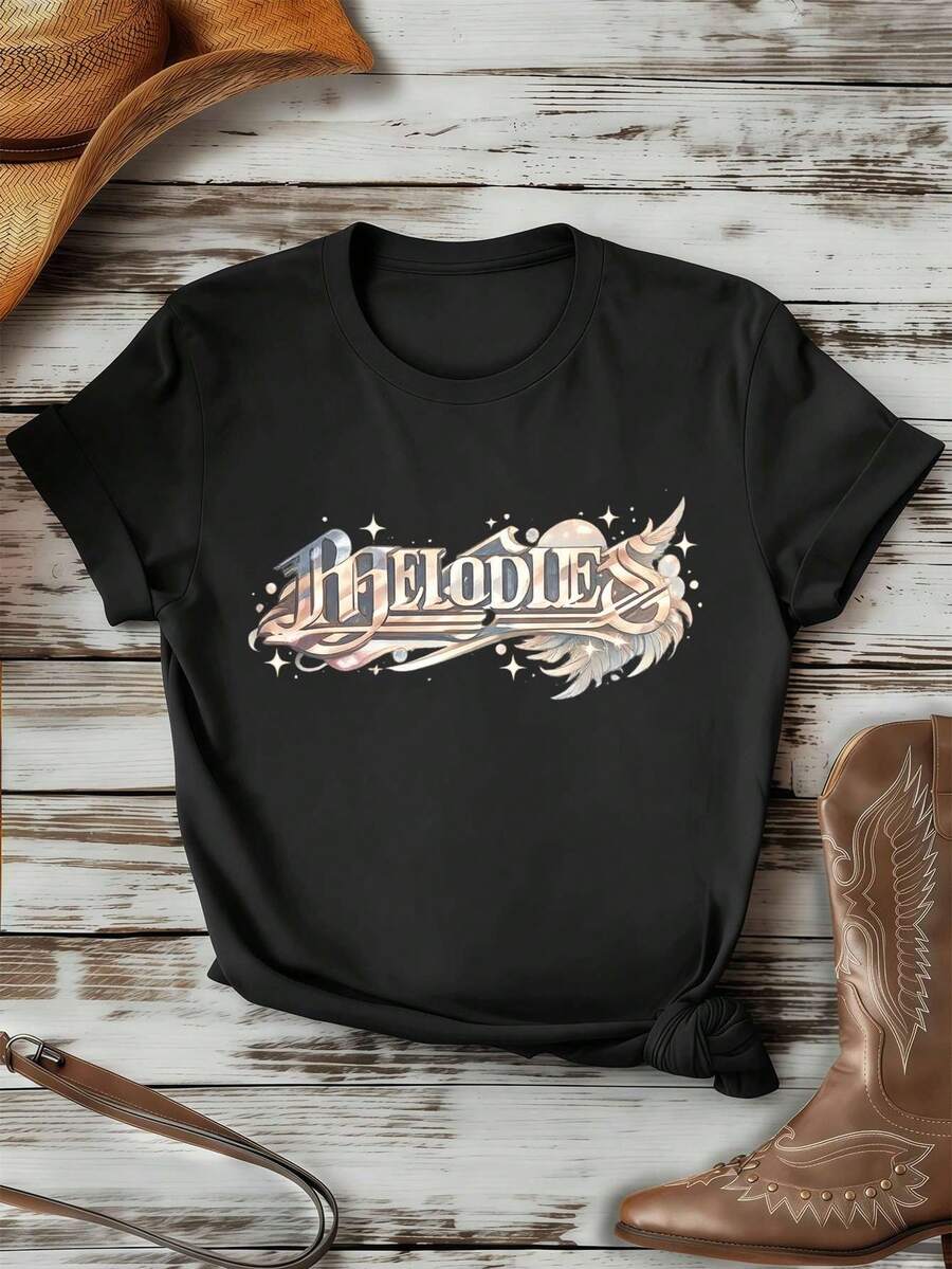 Women T-Shirts - Black - View 1