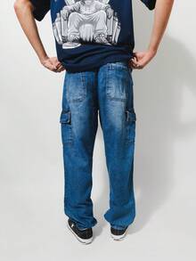 Unisex Cargo Jeans In Various Colors - Destruir - Ver 2