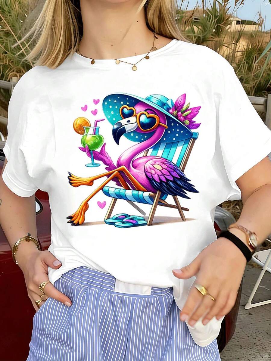 Women T-Shirts - White - View 1