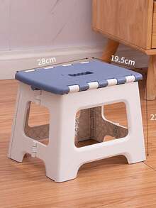 New Foldable Small Stool Portable Folding Chair Outdoor Plastic Folding Chair Fishing Bench Stool - Multicolor - View 9