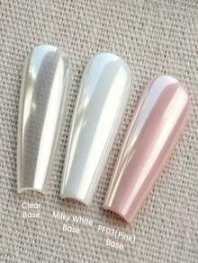 0.5克/瓶 全息极光美甲粉，带涂抹工具，多色镜面效果，适合DIY居家美甲及美甲沙龙使用 - 彩色 - 查看 2