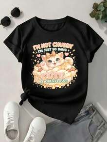 Women T-Shirts - Black - View 1
