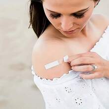 36 miếng dán chống trượt hai mặt trong suốt dùng cho cổ áo sơ mi, đồ lót nữ - Chống thấm nước và vô hình - Nhiều màu - Xem 7