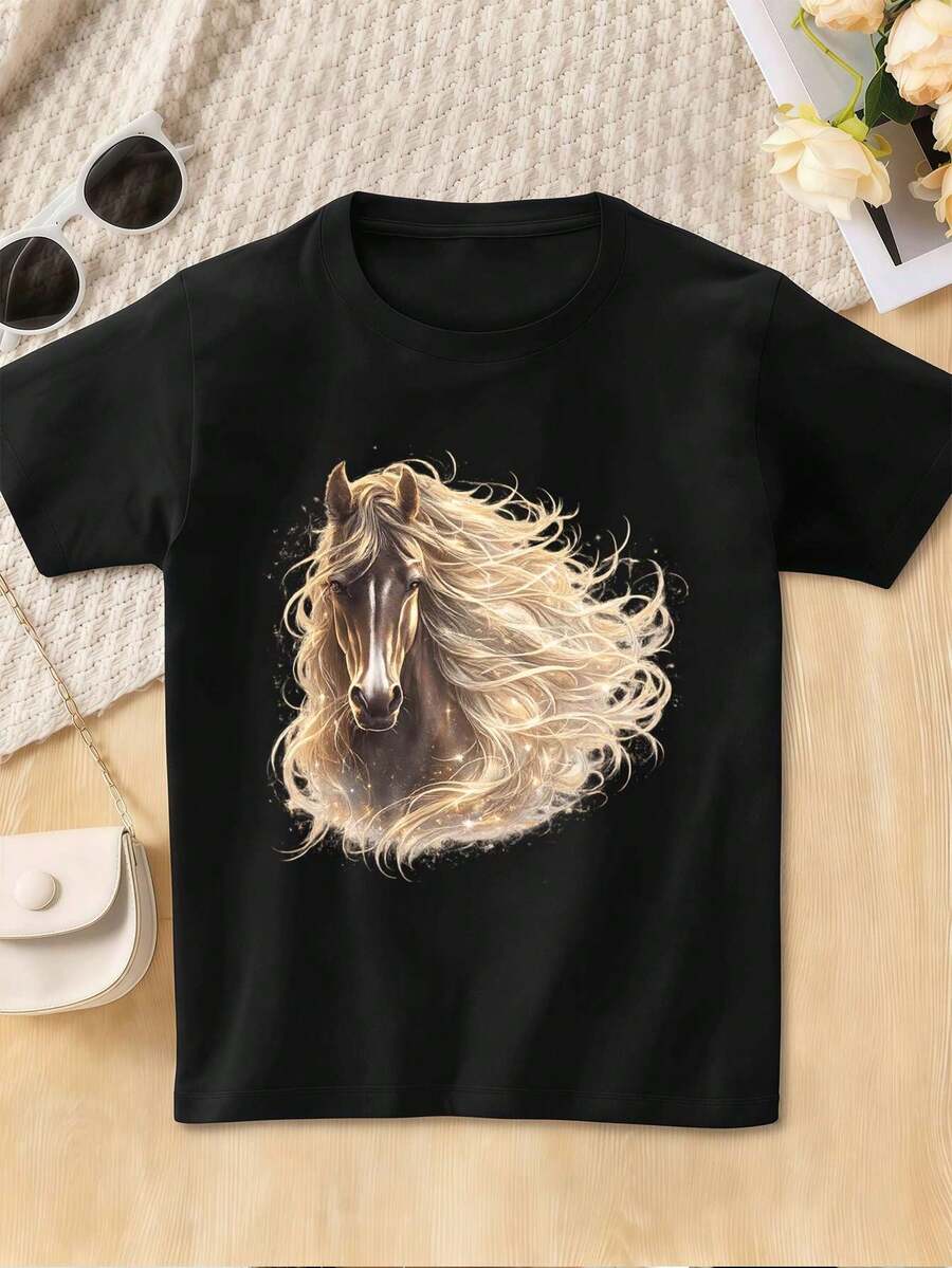 Women T-Shirts - Black - View 1