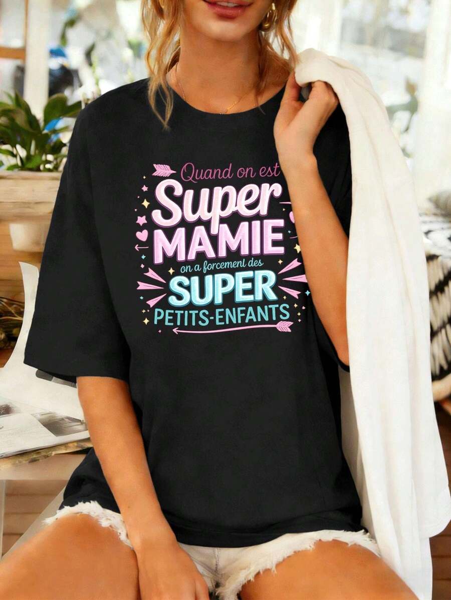 Women T-Shirts - Black - View 1