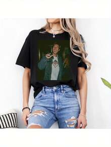 Women T-Shirts - Black - View 6