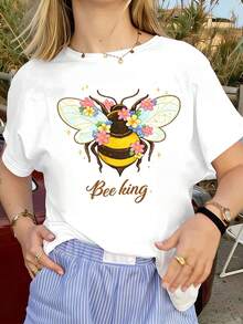 Women T-Shirts - White - View 1