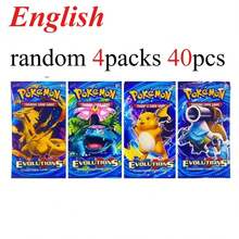 pokemon 40张宝可梦卡牌，棱镜151进化，英文补充包收藏卡，动漫游戏交易收藏礼品 - 彩色 - 查看 33