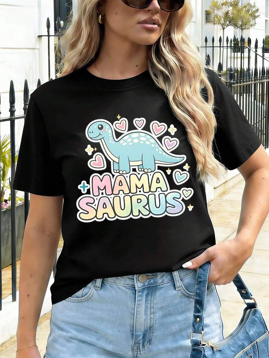 Women T-Shirts - Black - View 1