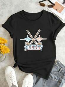 Women T-Shirts - Black - View 2